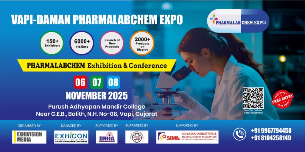 VAPI PHARMA AND LAB EXPO vapi ad 121
